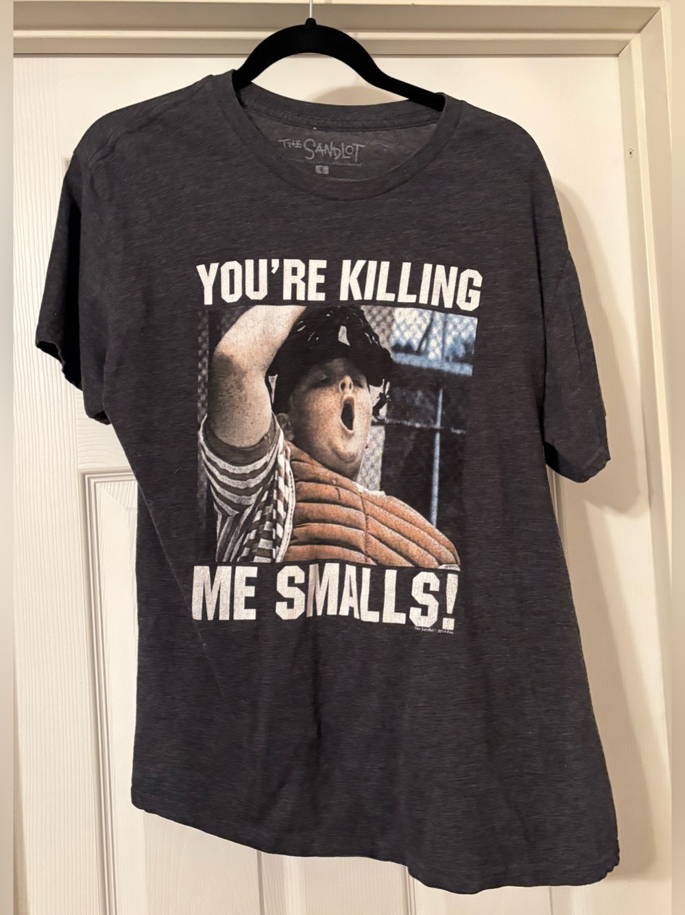 The Sandlot “You’re Killing Me Smalls” Gray Tee